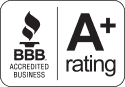 BBB A+ Accredited