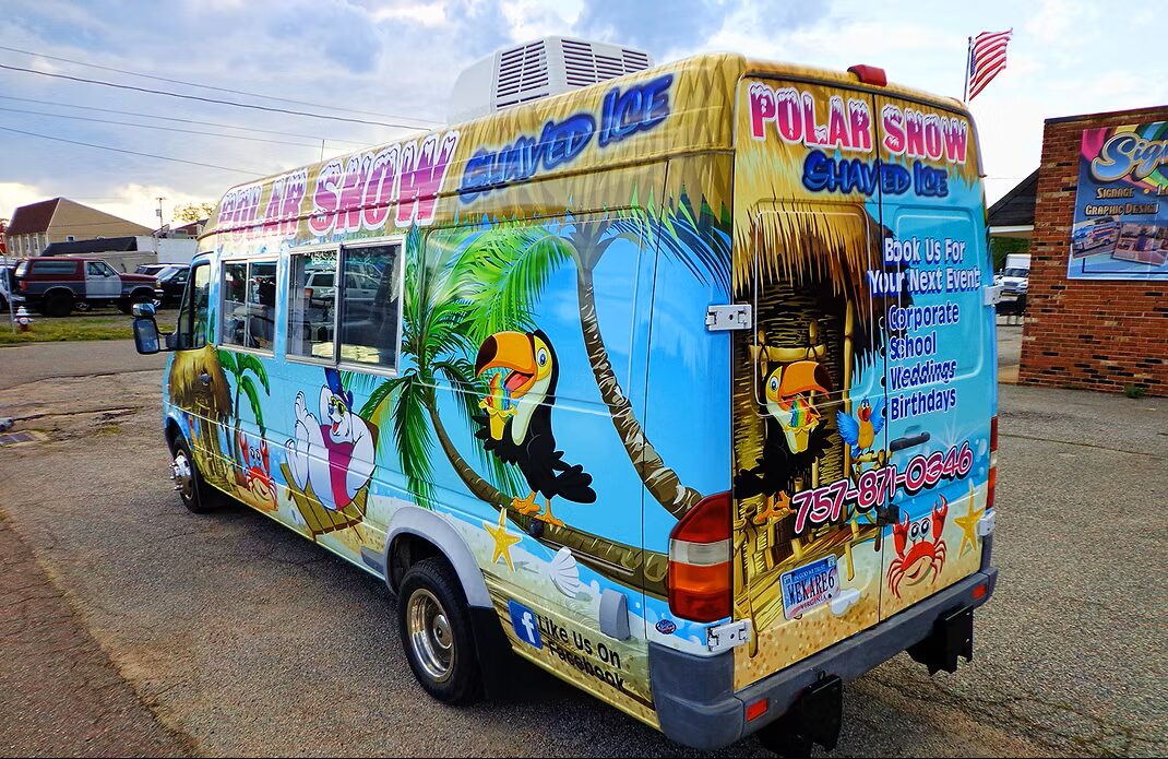 Full vehicle wrap by Signmasters